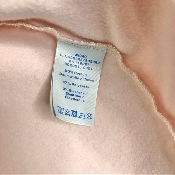 Boden Pink Cotton Blend Open Drape Cardigan SIZE 10 - Picture 5 of 6